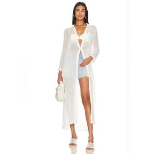New Enza Costa Shirtdress  Beach Cover-Up S 1 2026